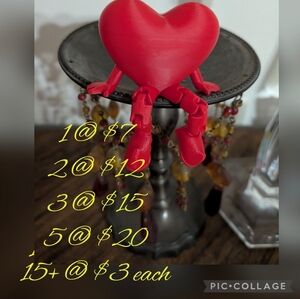 Articulated Hearts 2"